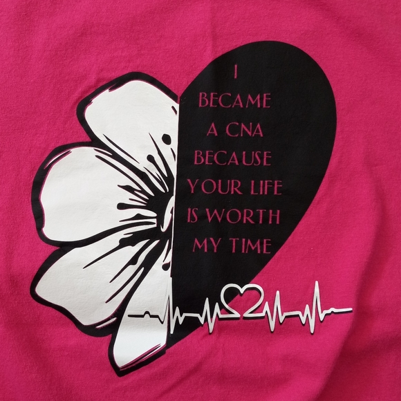 2 Ladies Hospice/CNA Shirts - Picture 3 of 9